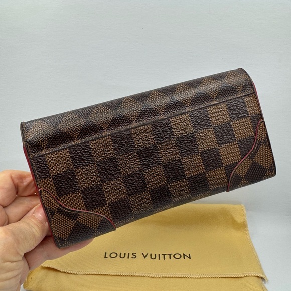 Louis Vuitton Damier Ebene Monogram Emilie Wallet 20533 - Picture 2 of 10